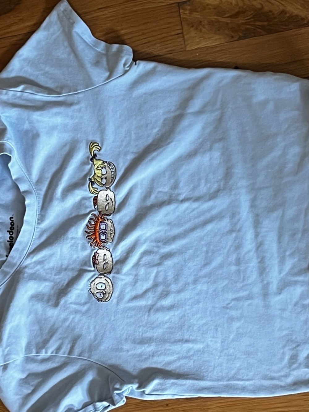 Rugrats embroidered. Crop top